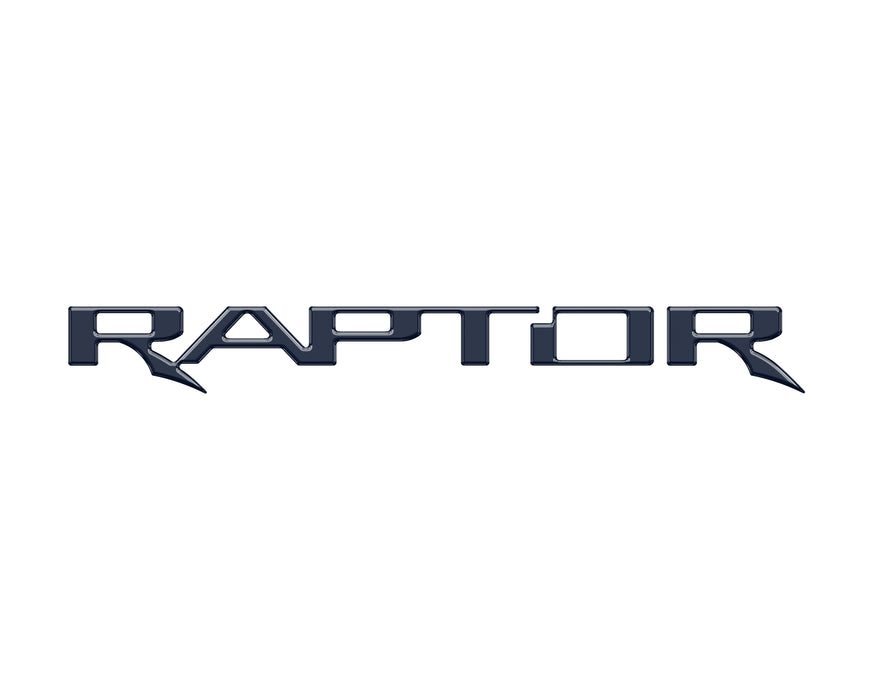 Raptor Tailgate Emblem Inserts Fits 2017-2025 Ford F-150 Raptor