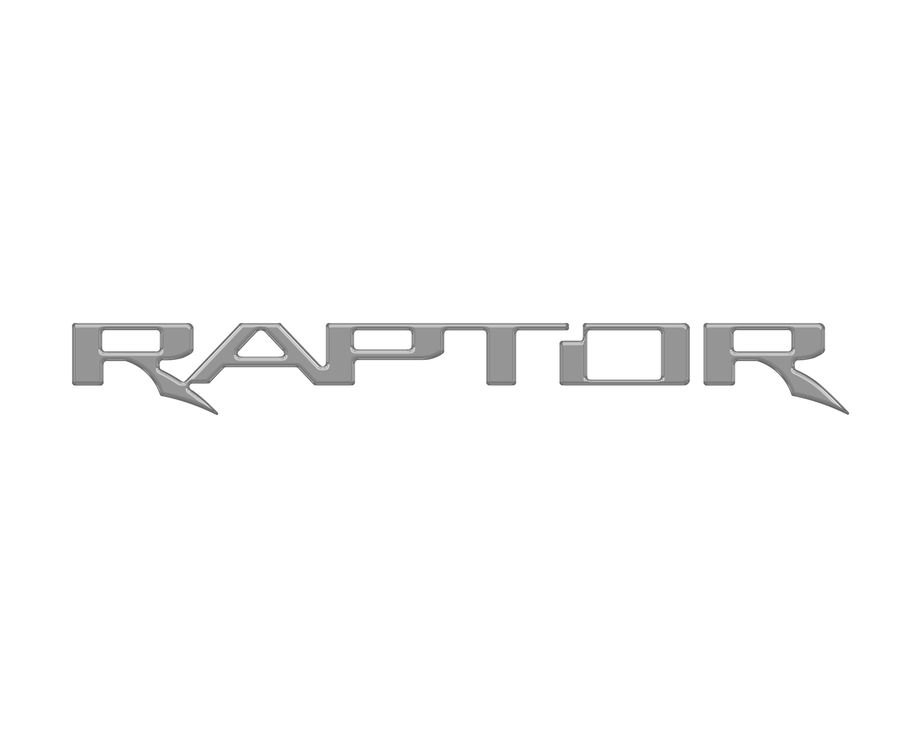 Raptor Tailgate Letter Inserts Fits 2017-2023 Ford F-150 Raptor ...