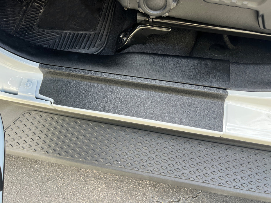 Textured Door Sill Protection Overlays Fits 2019-2023 Jeep Gladiator
