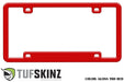 License Plate Frame Accent Trim Fits 0-0  Universal *OE Color - Gloss TRD Red