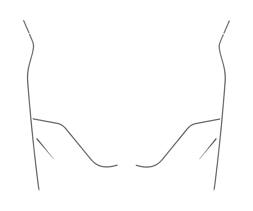 Side Body Lines Accent Trim Fits 2015-2023 Polaris Slingshot
