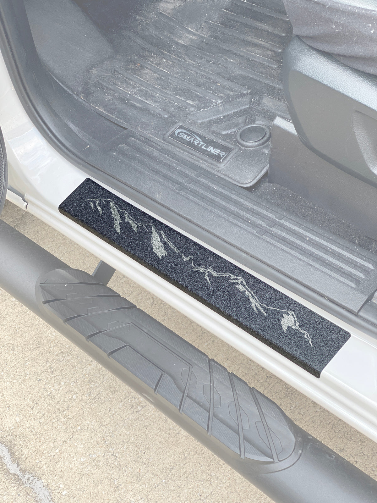 Door Sill Protection Overlays (Textured) Fits 2019-2023 Ford Ranger —