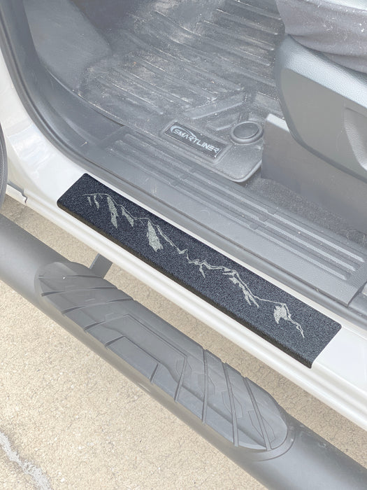 Door Sill Protection Overlays (Textured) Fits 2019-2023 Ford Ranger