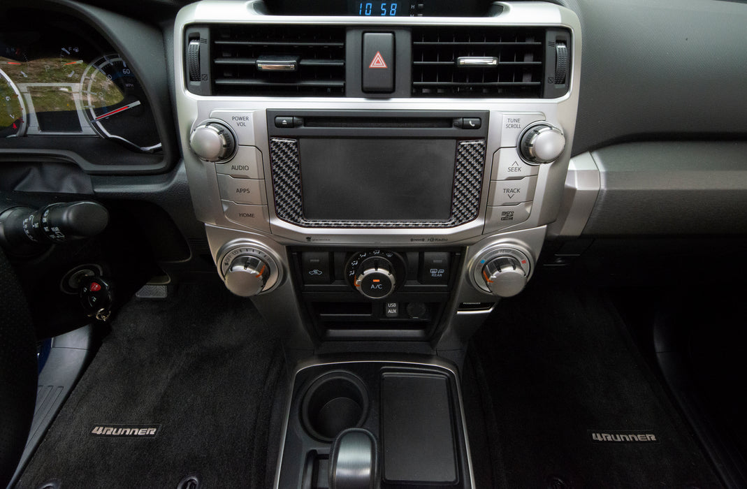 Lower Radio Display Accent Trim Fits 2014-2023 Toyota 4Runner