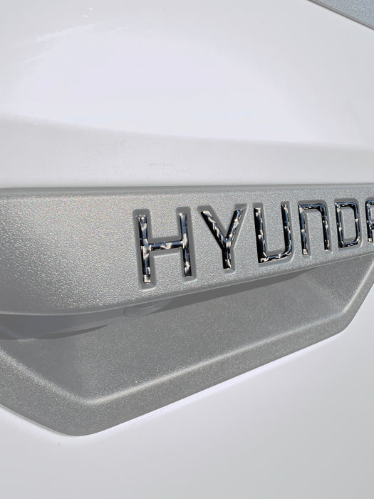 Tailgate Handle Letter Inserts Fits 2022-2023 Hyundai Santa Cruz