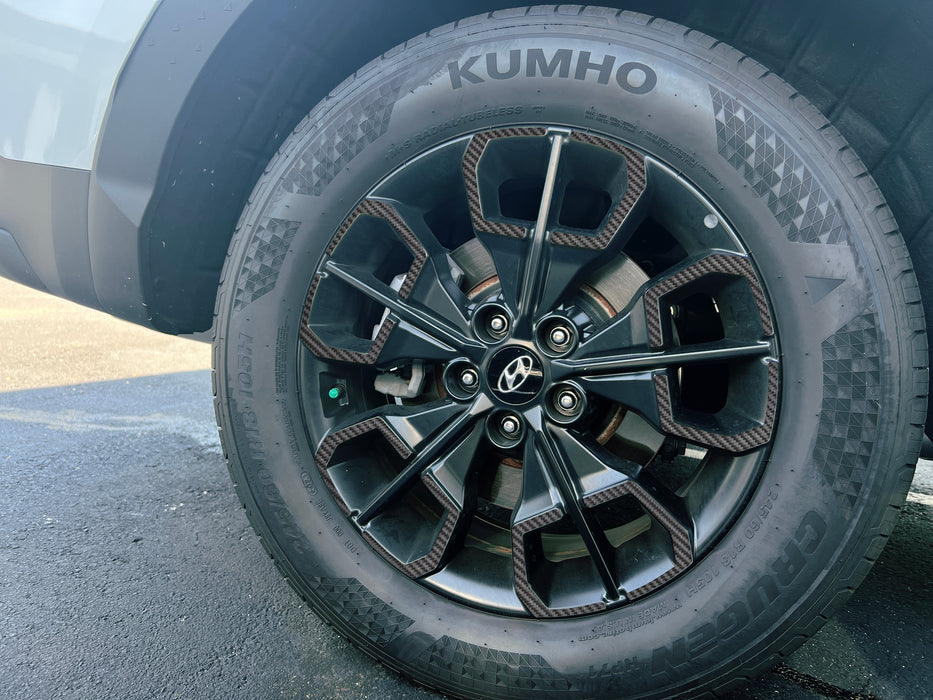 Wheel Accent Trim Fits 2022-2024 Hyundai Santa Cruz