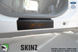 Door Sill(Rear Doors) Accent Trim Fits 2015-2020 Ford F-150 (F-150)Black w/Orange Outline Logo