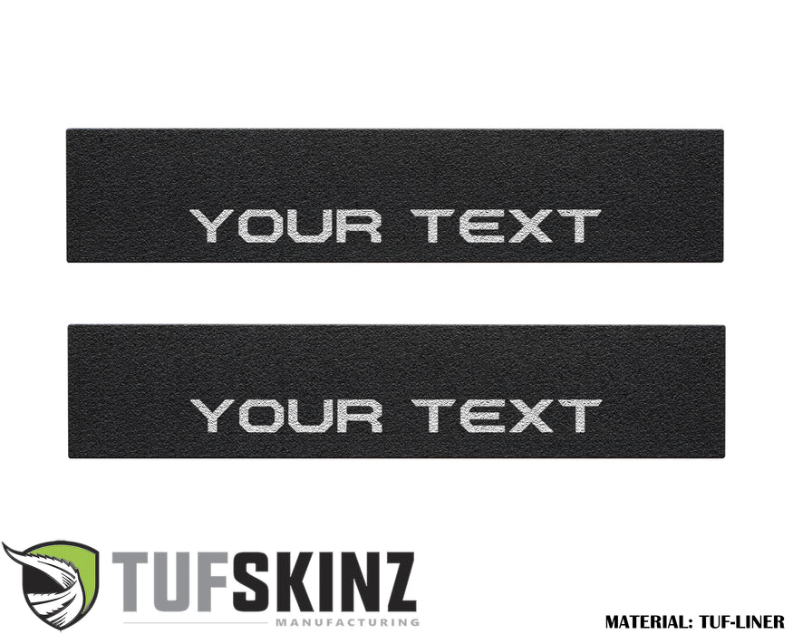 Door Sill Protection Overlays (Textured) Fits 2015-2023 Ford F-150