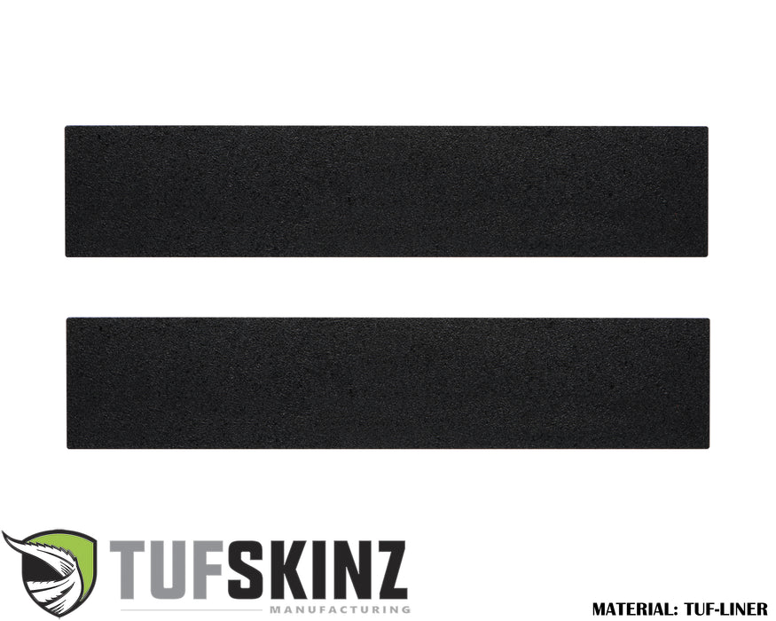 TUF-LINER Door Protection(Front Doors) Accent Trim Fits 2015-2020 Ford F-150 Black