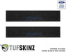 TUF-LINER Door Protection(Front Doors) Accent Trim Fits 2015-2020 Ford F-150 (F-150)Black w/Blue Outline Logo