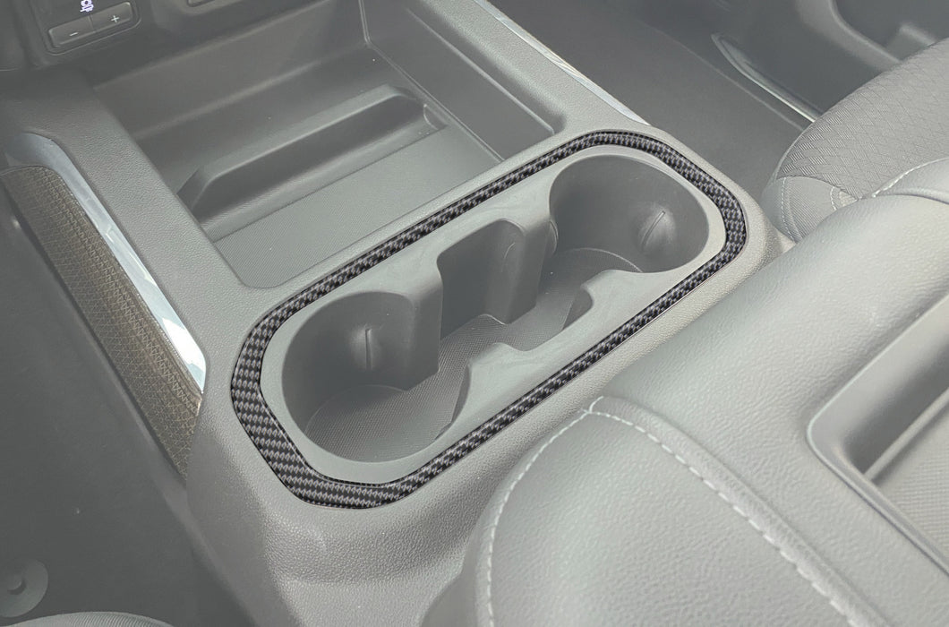 Using the Center Console Cupholders