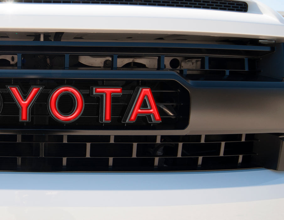 Grille Letter Overlays Fits 2014-2021 Toyota Tundra