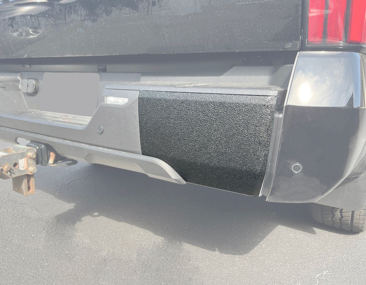 Tundra 2ED 凹み Rear Bumper Side Overlays Fits 2022-2026 Toyota Tundra