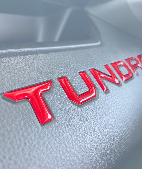 Glove Box Letter Inserts Fits 2022-2024 Toyota Tundra