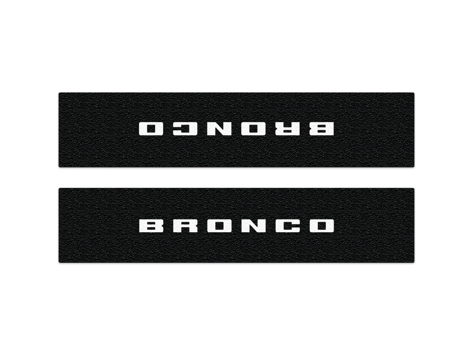 Door Sill Protection Overlays Fits 2021-2024 Ford Bronco