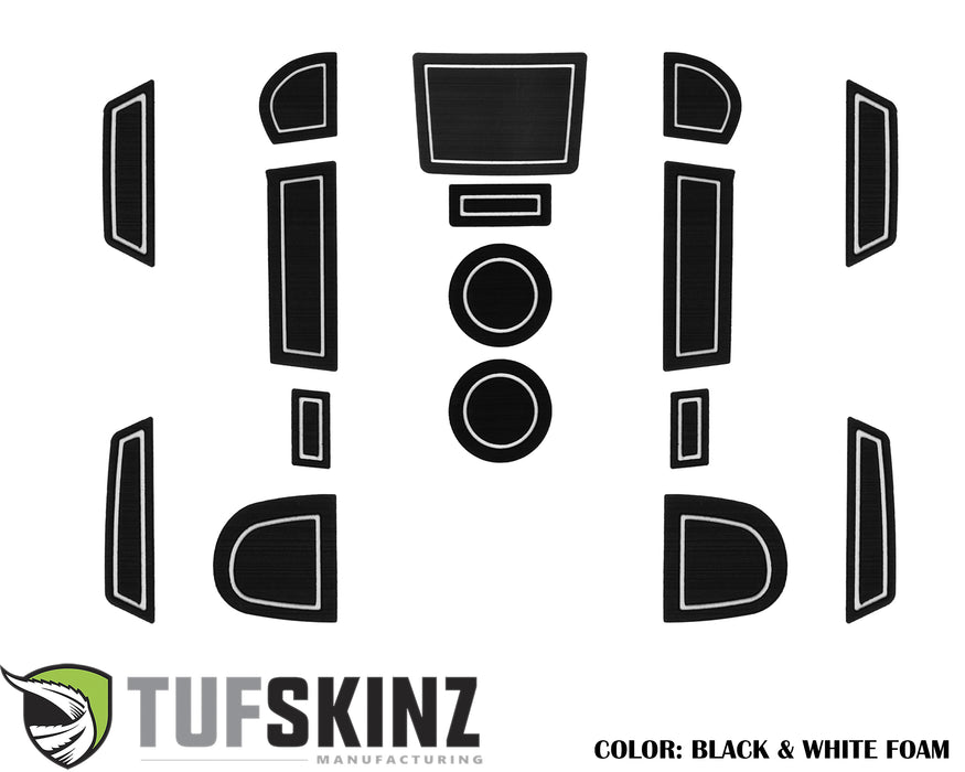 Manual Transmission Interior Foam Inserts Fits 2015-2020 Subaru WRX Black/White