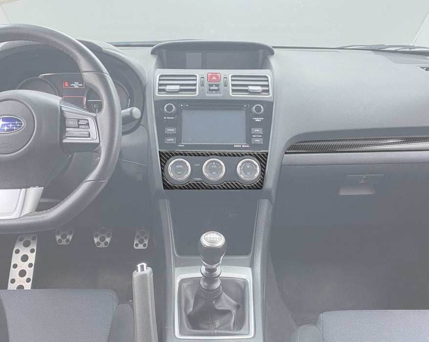 Center Climate Control Accent Trim Fits 2015-2021 Subaru WRX/WRX STI